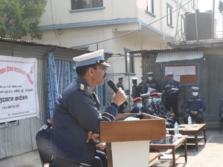 काठमाडौँमा ट्राफिक नियन्त्रण तालिम सुरु